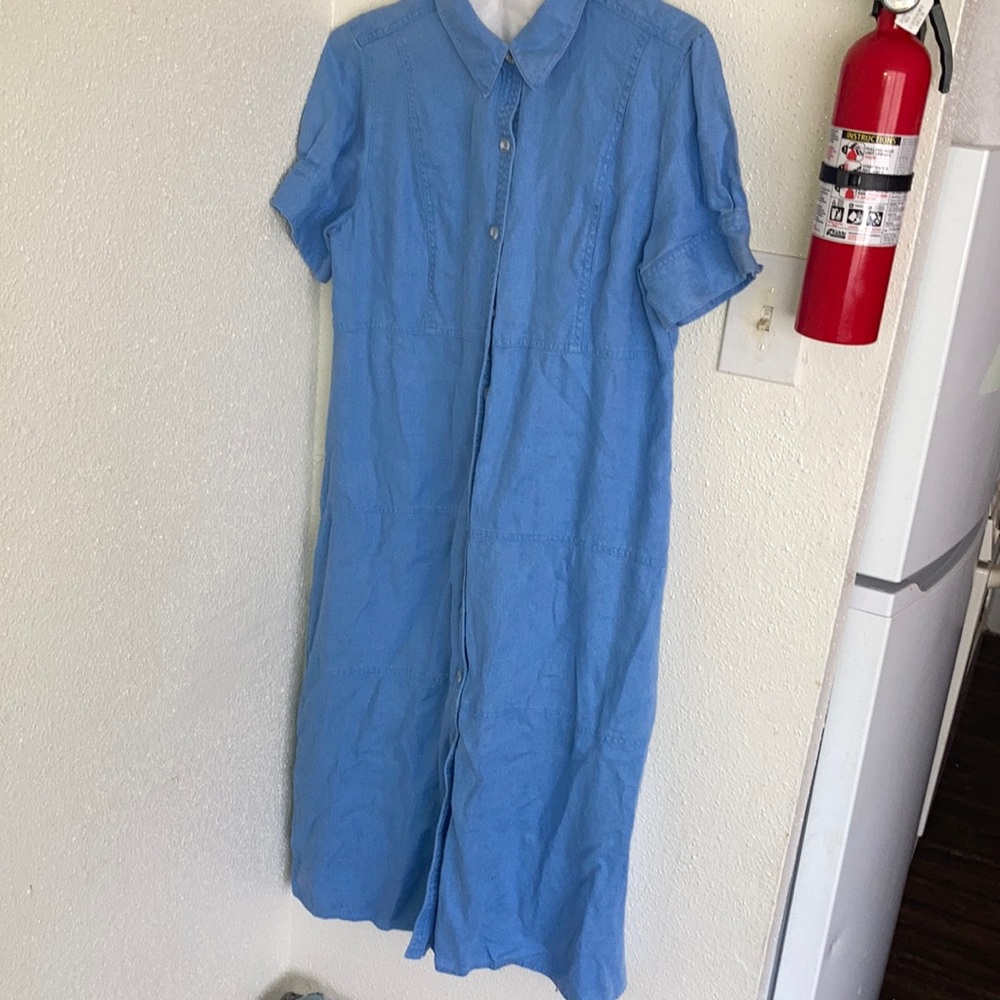 Button down dress